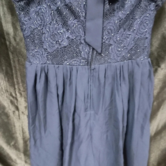 Navy blue with lace on top speechless navy blue size 7 dress - Picture 6 of 7